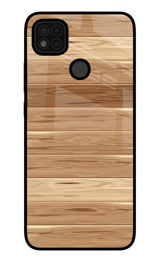 Wooden Vector Poco C31 Glass Case