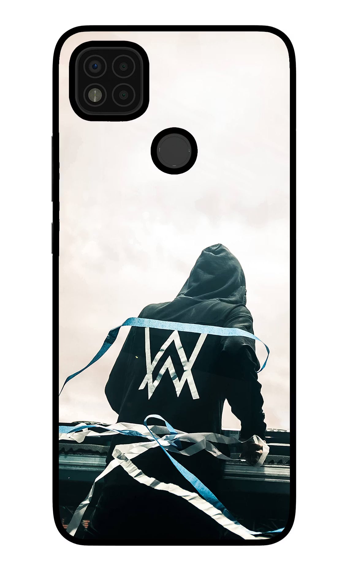 Alan Walker Poco C31 Glass Case Back Cover by Casekaro