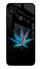 Weed Poco C31 Glass Case Back Cover by Casekaro