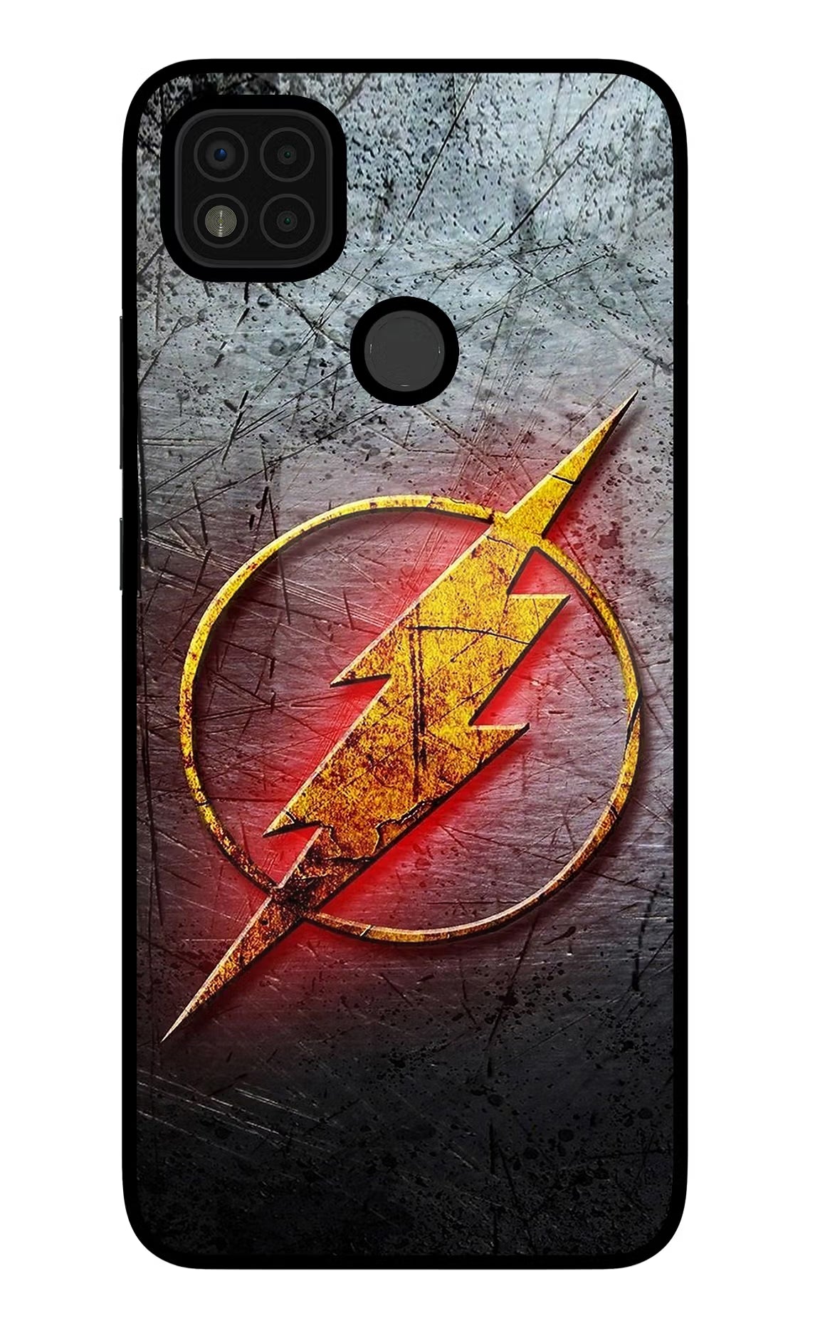 Flash Poco C31 Glass Case Back Cover by Casekaro