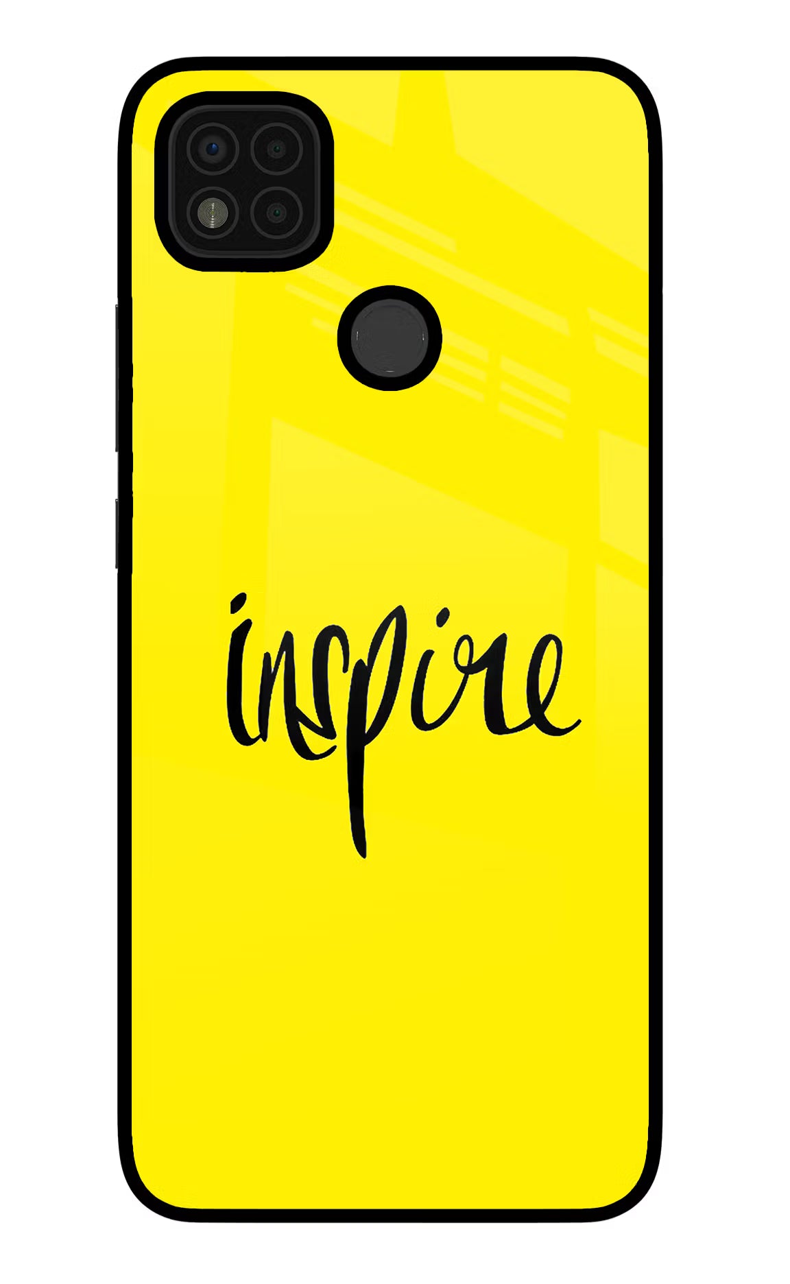 Inspire Poco C31 Glass Case Back Cover by Casekaro