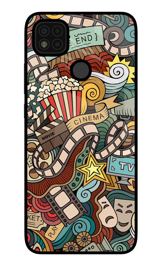 Cinema Abstract Poco C31 Glass Case