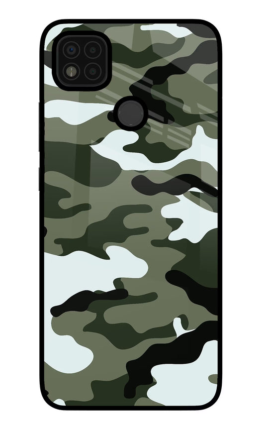 Camouflage Poco C31 Glass Case