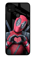 Deadpool Poco C31 Glass Case