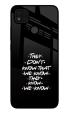 FRIENDS Dialogue Poco C31 Glass Case