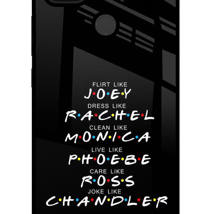 FRIENDS Character Poco C31 Glass Case
