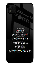 FRIENDS Character Poco C31 Glass Case