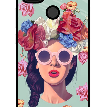 Pretty Girl Poco C31 Glass Case