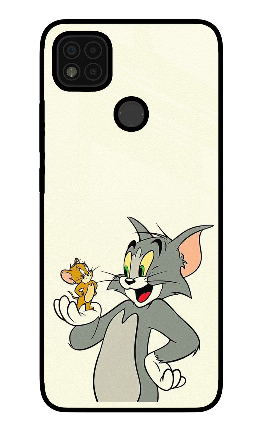 Tom & Jerry Poco C31 Back Cover, Glass case