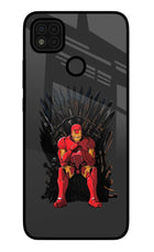 Ironman Throne Poco C31 Glass Case