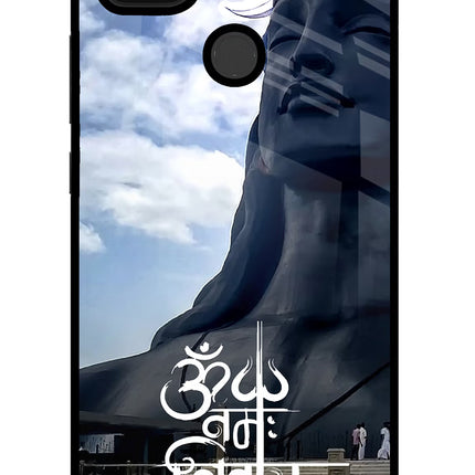 Om Namah Shivay Poco C31 Glass Case