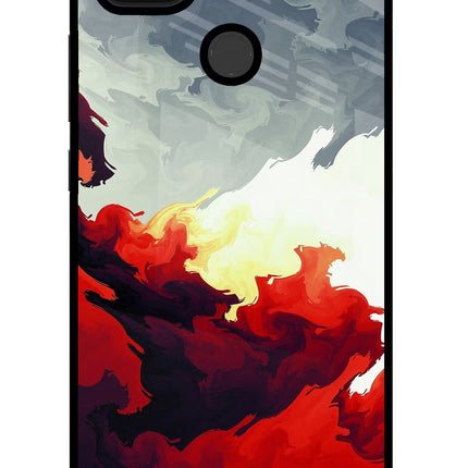 Fire Cloud Poco C31 Glass Case