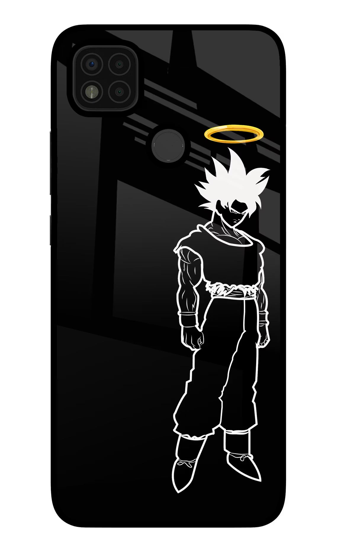 DBS Character Poco C31 Glass Case Back Cover by Casekaro