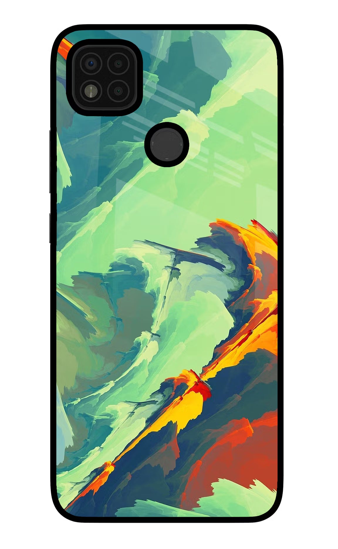 Paint Art Poco C31 Glass Case Back Cover by Casekaro
