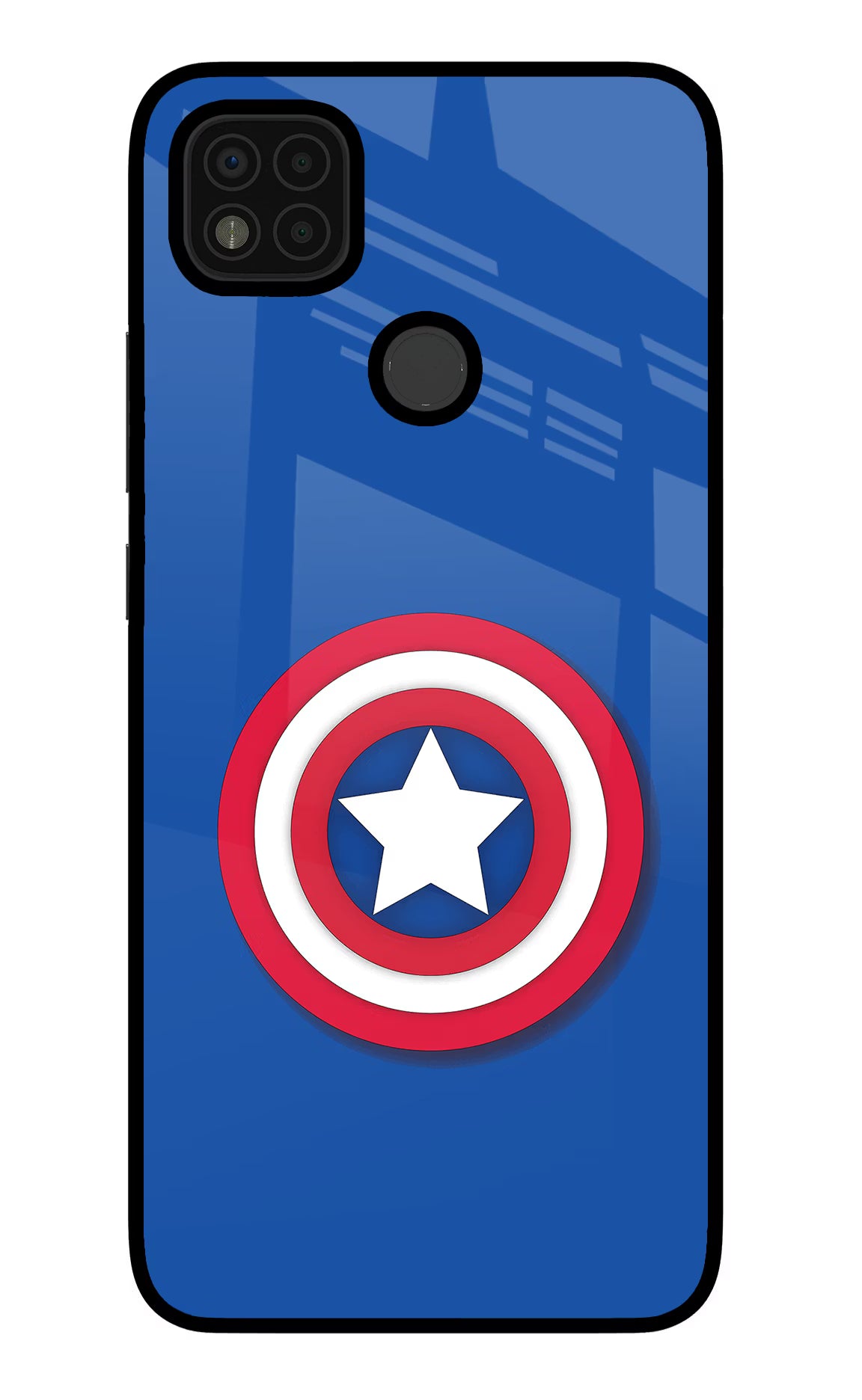 Shield Poco C31 Glass Case Back Cover by Casekaro