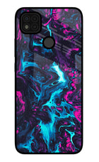 Abstract Poco C31 Glass Case