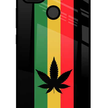 Weed Flag Poco C31 Glass Case