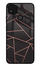 Geometric Pattern Poco C31 Glass Case