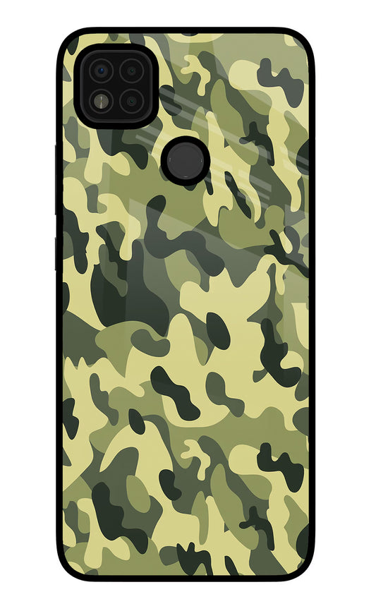 Camouflage Poco C31 Glass Case