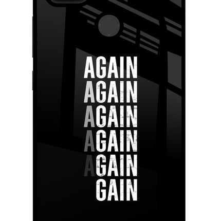 Again Again Gain Poco C31 Glass Case