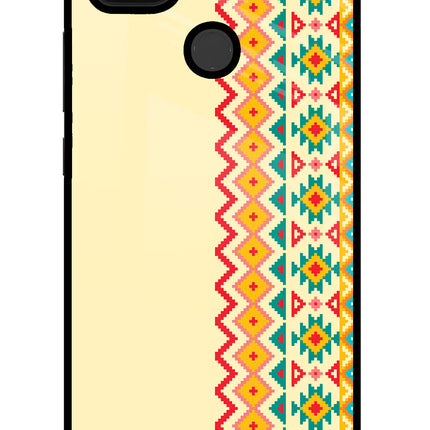 Ethnic Seamless Poco C31 Glass Case