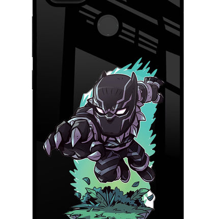 Black Panther Poco C31 Glass Case