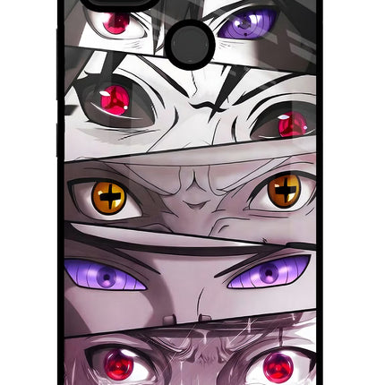 Naruto Anime Poco C31 Glass Case Back Cover by Casekaro