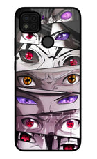 Naruto Anime Poco C31 Glass Case