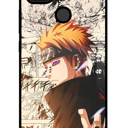 Pain Anime Poco C31 Glass Case
