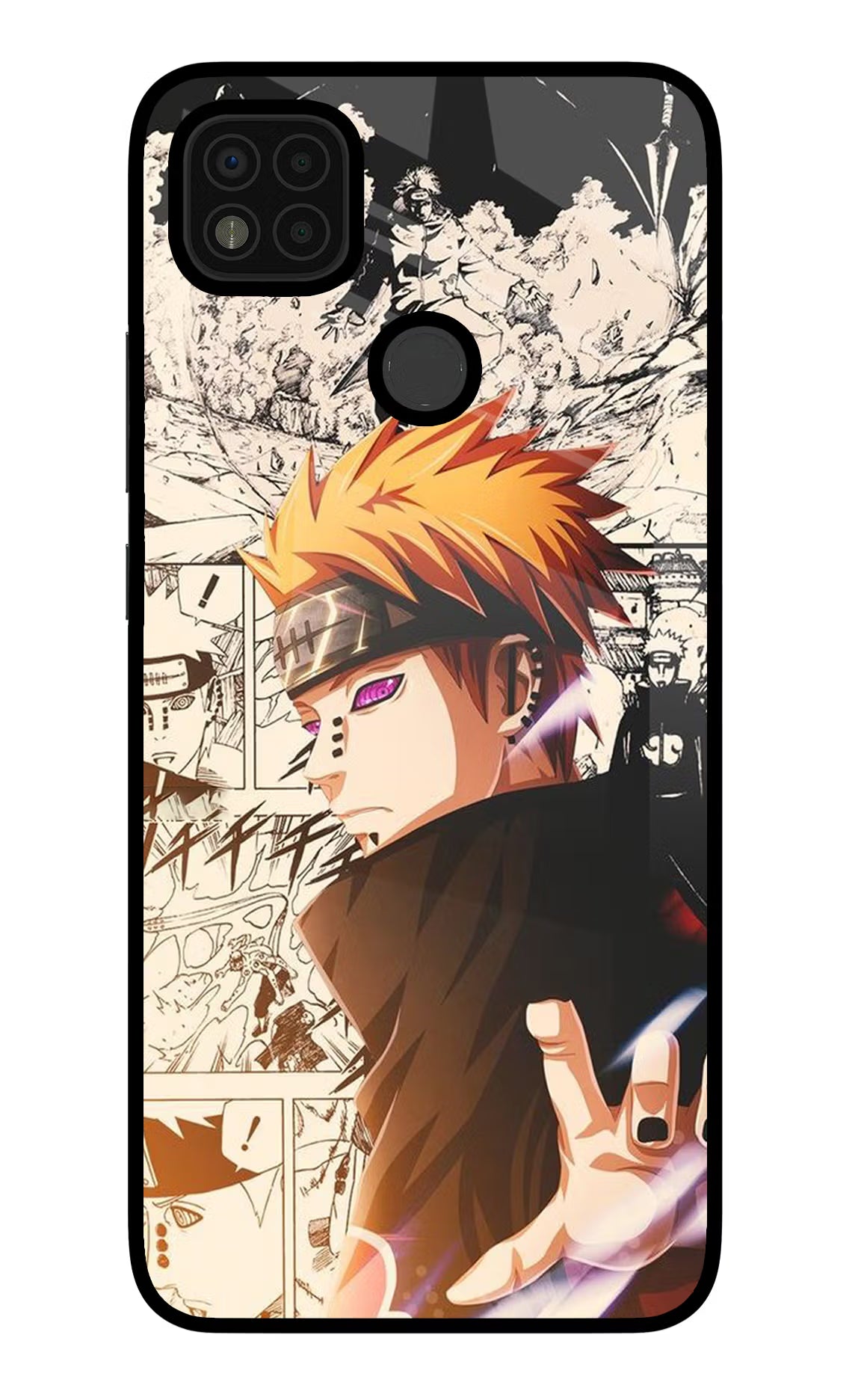 Pain Anime Poco C31 Glass Case