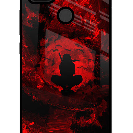 Itachi Uchiha Poco C31 Glass Case
