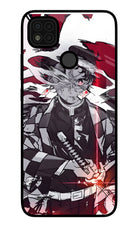 Demon Slayer Poco C31 Glass Case