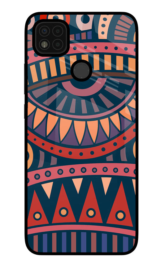 African Culture Design Poco C31 Glass Case