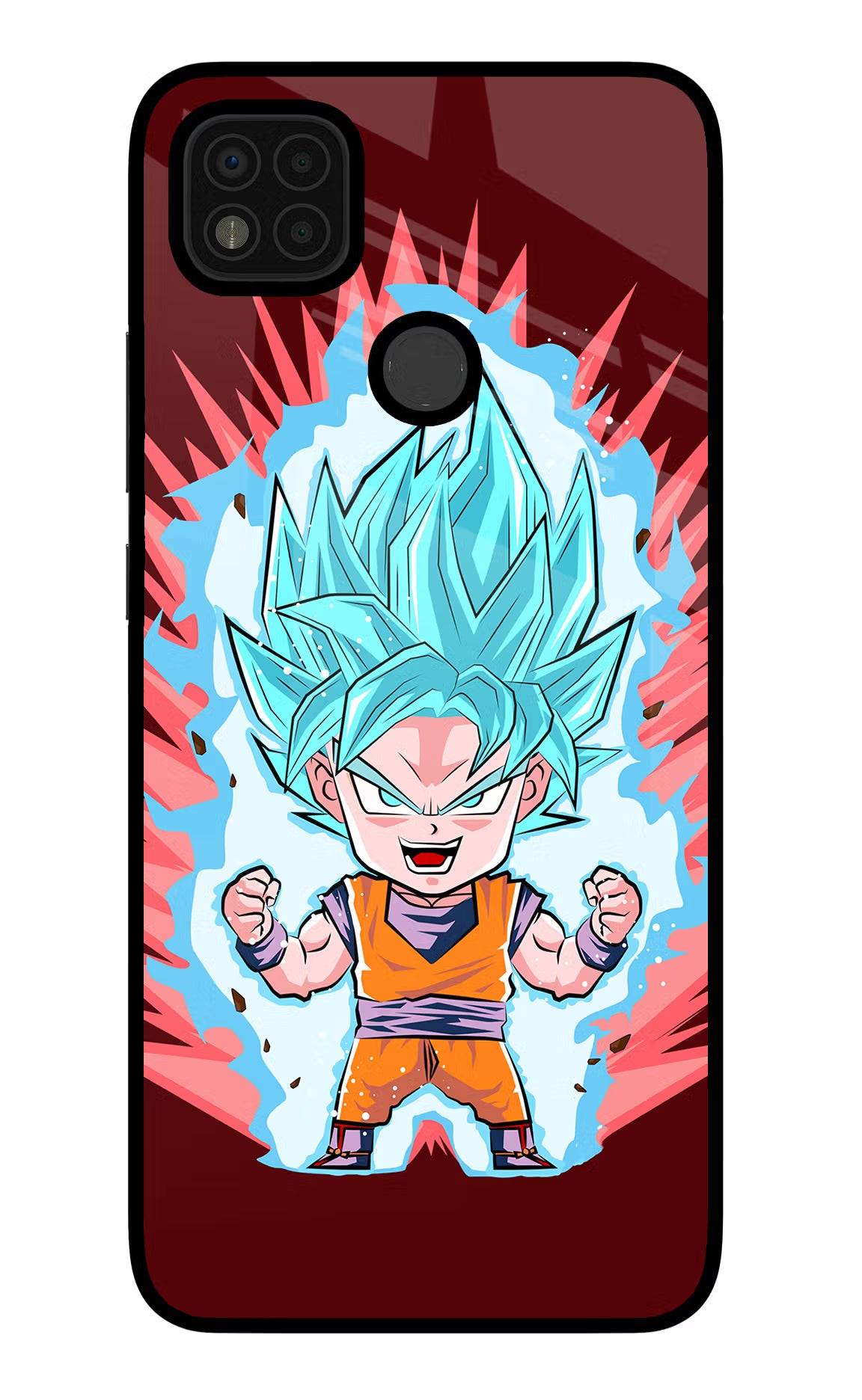 Goku Little Poco C31 Glass Case