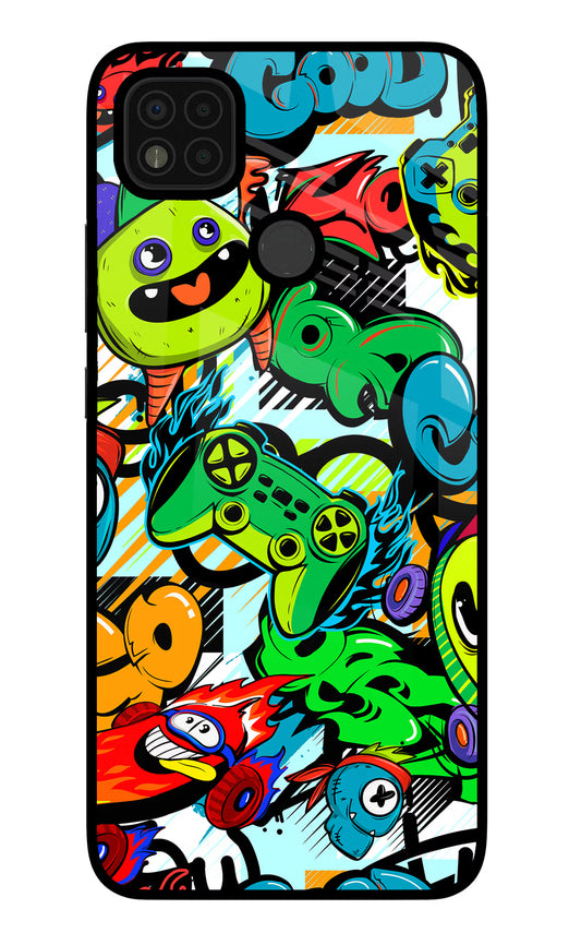 Game Doodle Poco C31 Glass Case