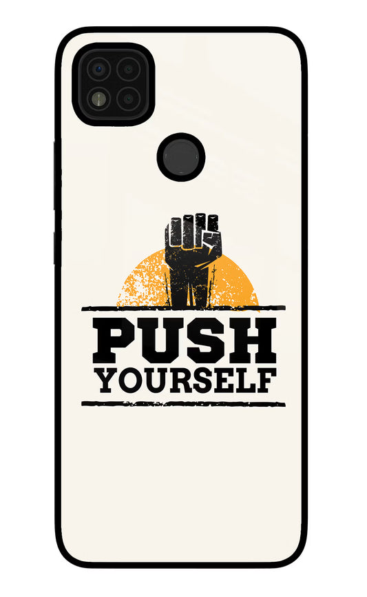 Push Yourself Poco C31 Glass Case