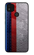 BMW Stripes Poco C31 Glass Case