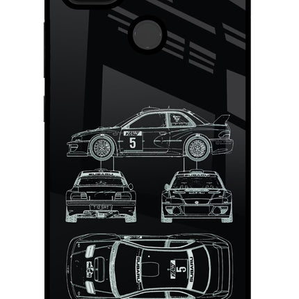 WRC'99 Poco C31 Glass Case