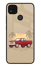 Desert Classic Drive Poco C31 Glass Case