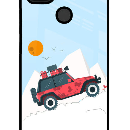 Mountain Trail Beast Poco C31 Glass Case