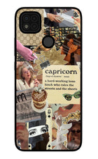 Capricorn Zodiac Poco C31 Glass Case