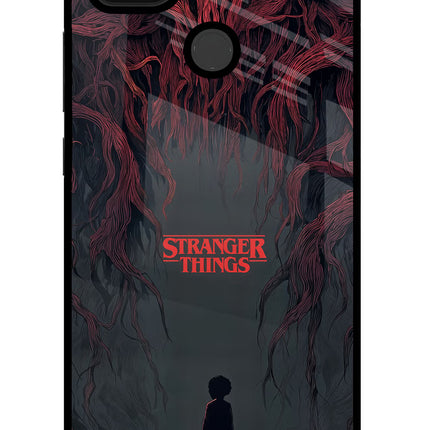 Ordinary Things Dark Side Poco C31 Glass Case
