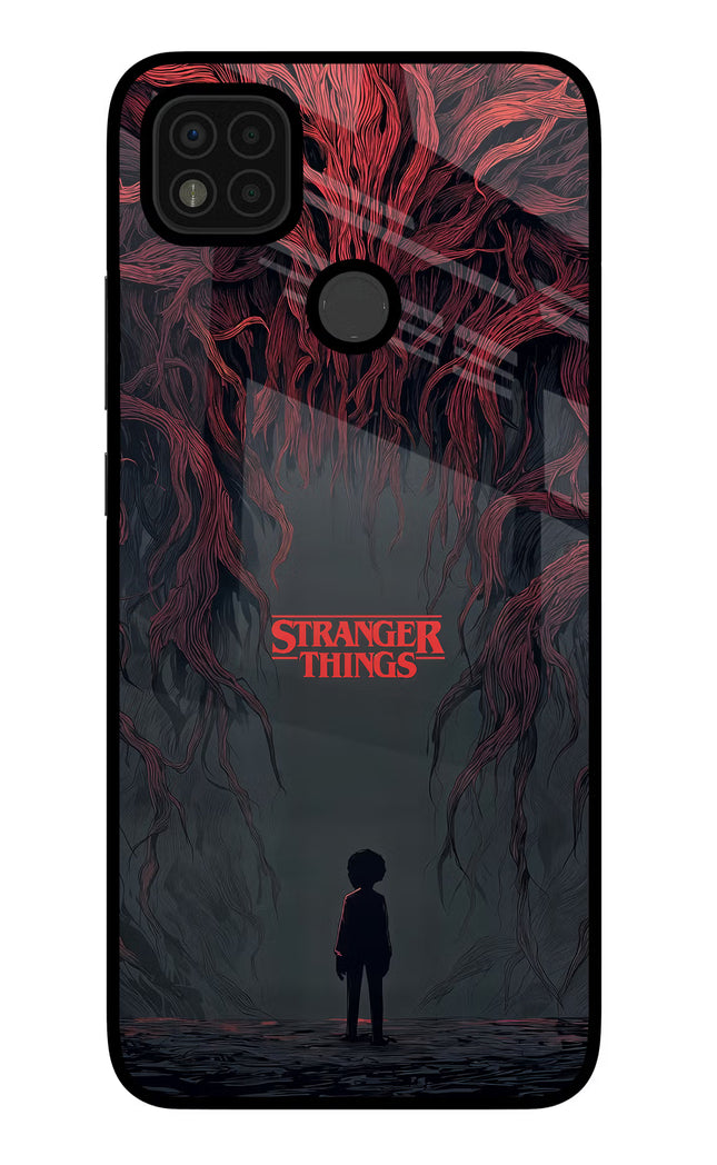 Ordinary Things Dark Side Poco C31 Glass Case