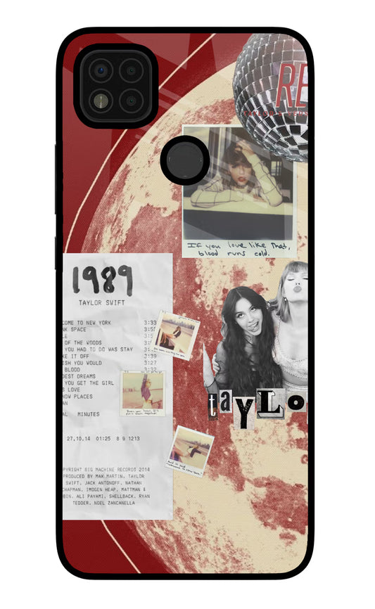 Taylor Swift Poco C31 Glass Case