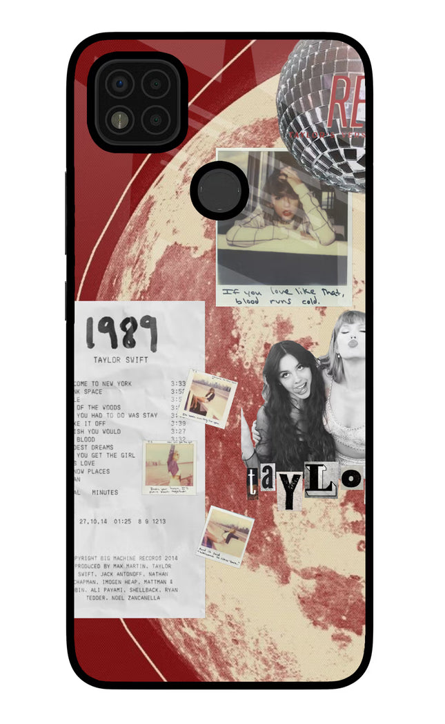 Taylor Swift Poco C31 Glass Case