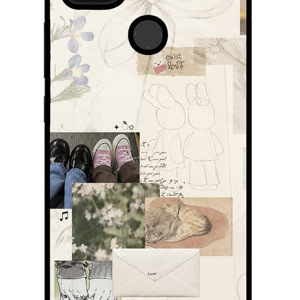 Soft Aesthetic Poco C31 Glass Case