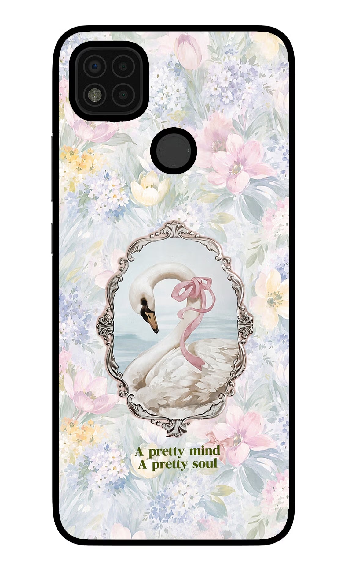 Pretty Mind Pretty Soul Poco C31 Glass Case