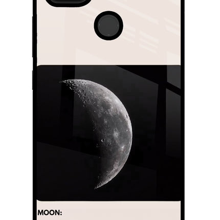 Moon Phase Poco C31 Glass Case