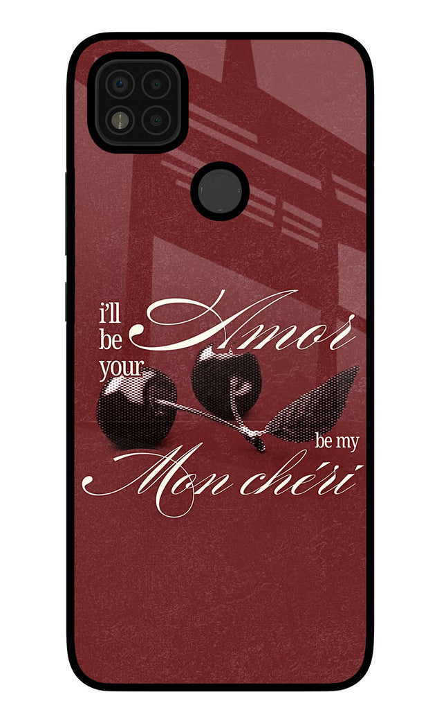 Velvet Cherry Poco C31 Glass Case