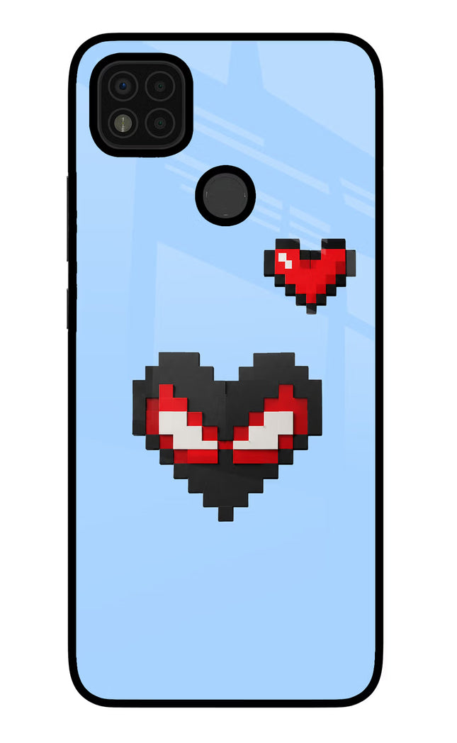 Peter Heart Poco C31 Glass Case